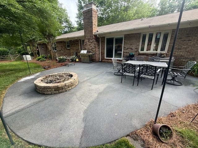 Patio Shine Up with Carolina Clean