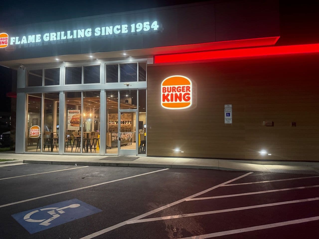 Crystal Clear Windows at Burger King